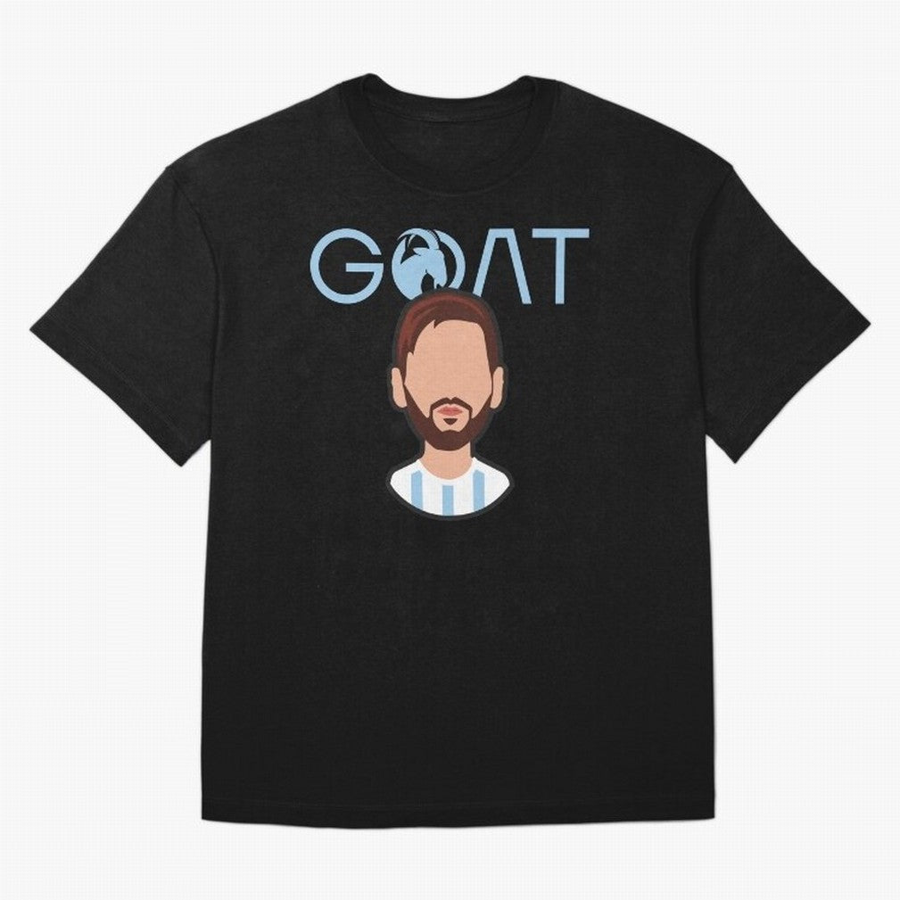 GOAT ¨C Lionel Messi Minimalist Vector Design Classic T-Shirt Bring International Match Energy to FIFA World Cup 2026 Group Stage for Fans of Neymar and Netherlands, Bringing Championship Spirit, Famous Goals, Roaring Crowds and International