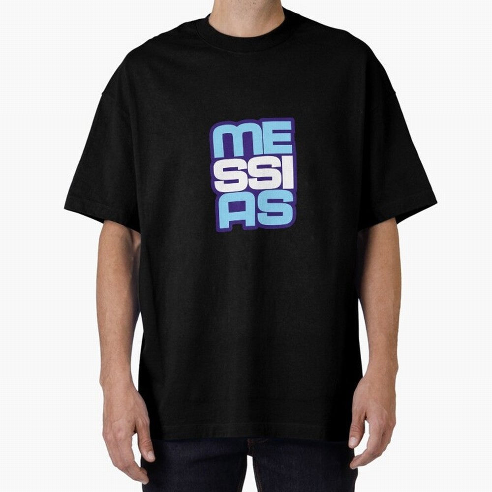 Light blue and white Messias Classic T-Shirt Back Your Heroes with Match Day Hype around FIFA World Cup 2026, Messi, Neymar and Mbappe, Brazil, Portugal and Argentina, Football History, Final Match Energy, Crowd Noise and Once in a Lifetime