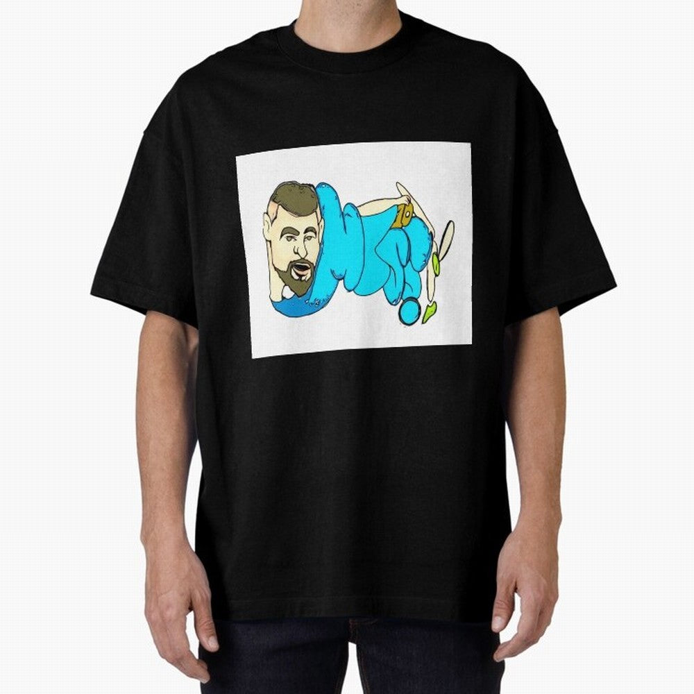 Mesi Oversized T-Shirt Enjoy the Biggest Football Party of FIFA World Cup 2026 for Fans of Messi and Cristiano Ronaldo and Netherlands, Bringing Football Passion, Legendary Performances, Festival Vibes and Supporter Community; Ideal for Football