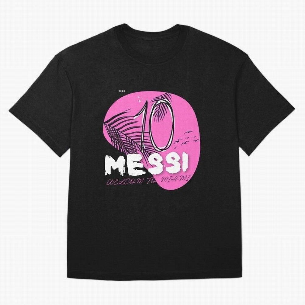 Welcom MESSI to MIAMI - inter miami Classic T-Shirt Celebrate Global Passion for FIFA World Cup 2026 USA Canada Mexico for Fans of Neymar, Haaland and Cristiano Ronaldo and England, Bringing Retro Football Energy, Iconic Rivalries, Trophy Chase