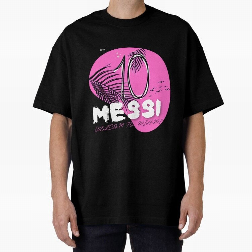 Welcom MESSI to MIAMI - inter miami Classic T-Shirt Celebrate Global Passion for FIFA World Cup 2026 USA Canada Mexico for Fans of Neymar, Haaland and Cristiano Ronaldo and England, Bringing Retro Football Energy, Iconic Rivalries, Trophy Chase