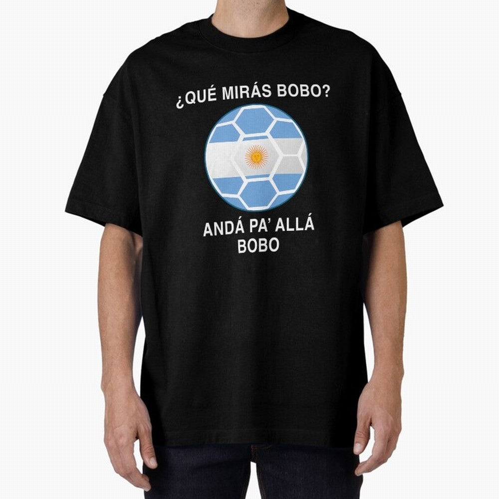 Que Miras Bobo Messi Argentina Ftbol Soccer Qatar 2022 Classic T-Shirt Make Every Kick Count in FIFA World Cup 2026 Spirit, Connected to France, CR7, Soccer Culture, Superstar Moments, National Team Dreams and Competitive Fire; Perfect for Fans,