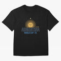 Argentina Football Sun of May - World Cup 2026 Gold Edition Essential T-Shirt Embrace Global Football Passion for FIFA World Cup 2026, Built around Messi, Neymar and Mbappe, Argentina, France and Brazil, Stadium Memories, Football Loyalty,