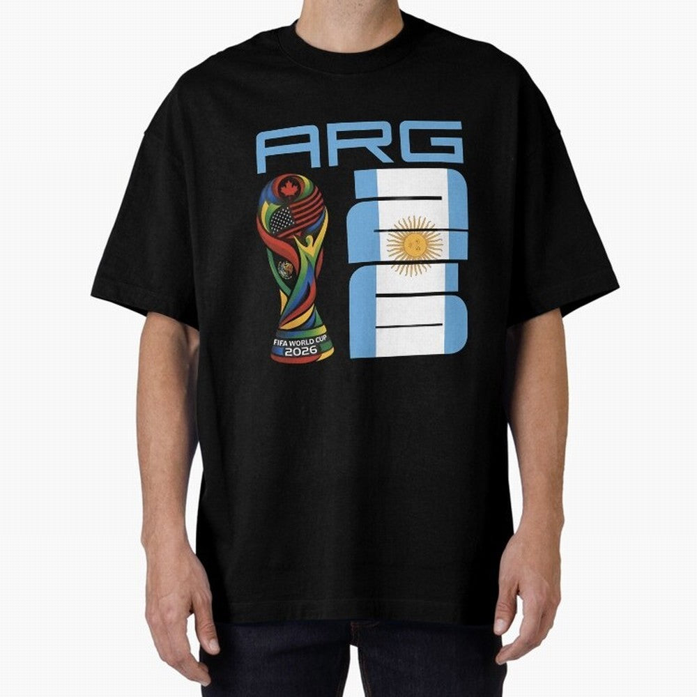 Argentina World Cup 2026 Soccer Fan Art - ARG Albiceleste Essential T-Shirt Mark Match Day Hype around FIFA World Cup 2026 Group Stage, Neymar, Spain and Netherlands, Champion Mindset, Group Stage Buzz, Knockout Tension and Passionate Fan Culture;