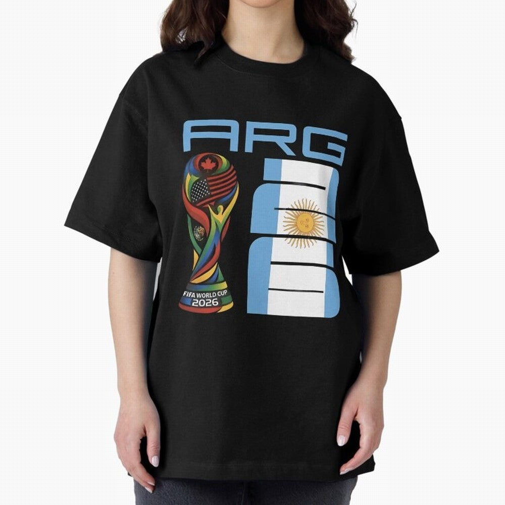 Argentina World Cup 2026 Soccer Fan Art - ARG Albiceleste Essential T-Shirt Mark Match Day Hype around FIFA World Cup 2026 Group Stage, Neymar, Spain and Netherlands, Champion Mindset, Group Stage Buzz, Knockout Tension and Passionate Fan Culture;