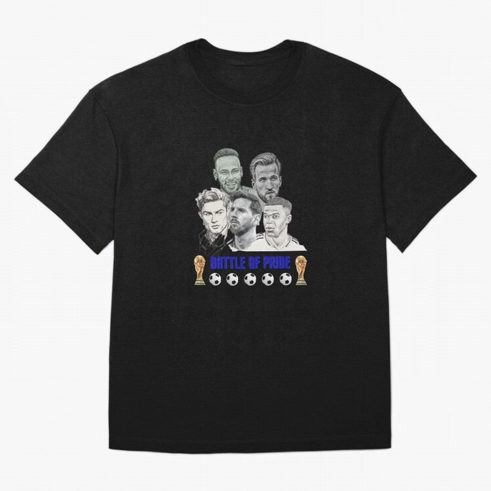 Battle of Pride Classic T-Shirt Make Every Match About FIFA World Cup 2026 USA Canada Mexico for Fans of Neymar and Argentina, France and Brazil, Bringing Game Day Rituals, Football Legends, Country Pride and the Road to the Final; Great for