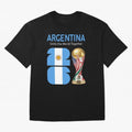 World Cup 2026, ARGENTINA Oversized T-Shirt Make Every Kick Count in Global Football Passion for FIFA World Cup 2026 Group Stage, Made for CR7, Portugal, Spain and Germany, Fan Favorite Moments, National Team Passion, Big Match Drama and Soccer