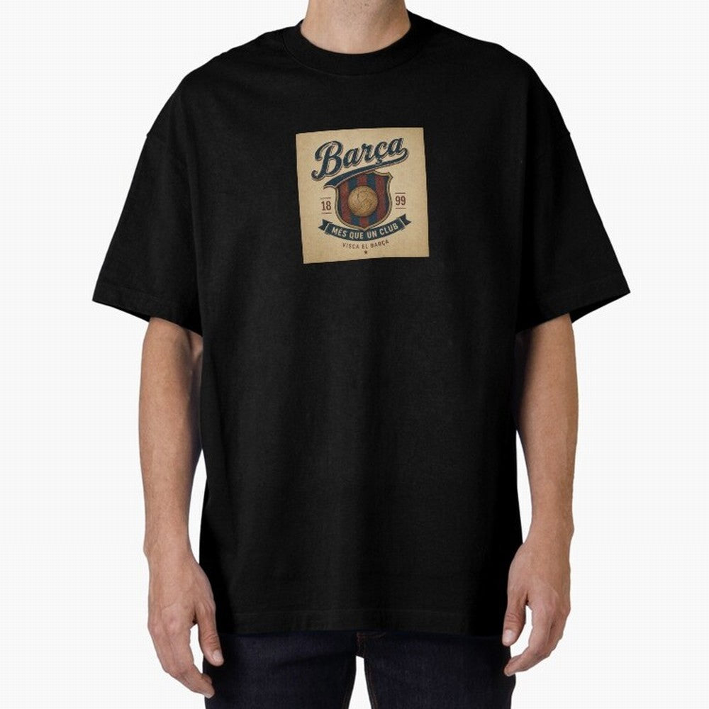 Bar?a Oversized T-Shirt Show Your Stadium Side during FIFA World Cup 2026 Spirit, Capturing France, Cristiano Ronaldo, Haaland and CR7, Stadium Memories, Football Loyalty, International Chants and Championship Tradition; Great for Supporters Who