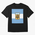 Argentina | 2026 World Cup Fan Apparel Oversized T-Shirt Follow the FIFA World Cup 2026 USA Canada Mexico Journey through Messi, Neymar and Mbappe Highlights, Argentina and Brazil Pride, Vintage Soccer Flavor, Modern Football Stars, National Flags