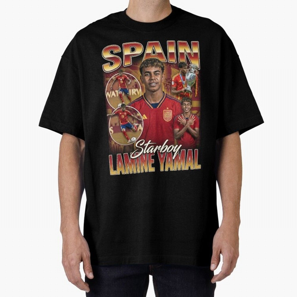 Lamine Yamal Starboy Vintage Classic T-Shirt Celebrate Global Passion for Match Day Hype around FIFA World Cup 2026 USA Canada Mexico, Messi and Cristiano Ronaldo, Brazil, Stadium Memories, Football Loyalty, International Chants and Championship