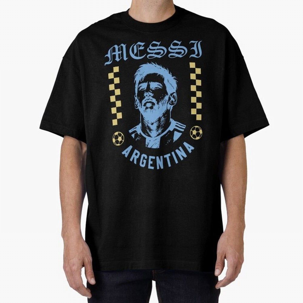 Messi Argentina Vintage Football Design World Cup Fan Art Classic T-Shirt Experience the Global Stage of FIFA World Cup 2026 for Fans of Messi and Cristiano Ronaldo and France, Bringing Supporter Pride, Iconic Celebrations, Legendary Names and