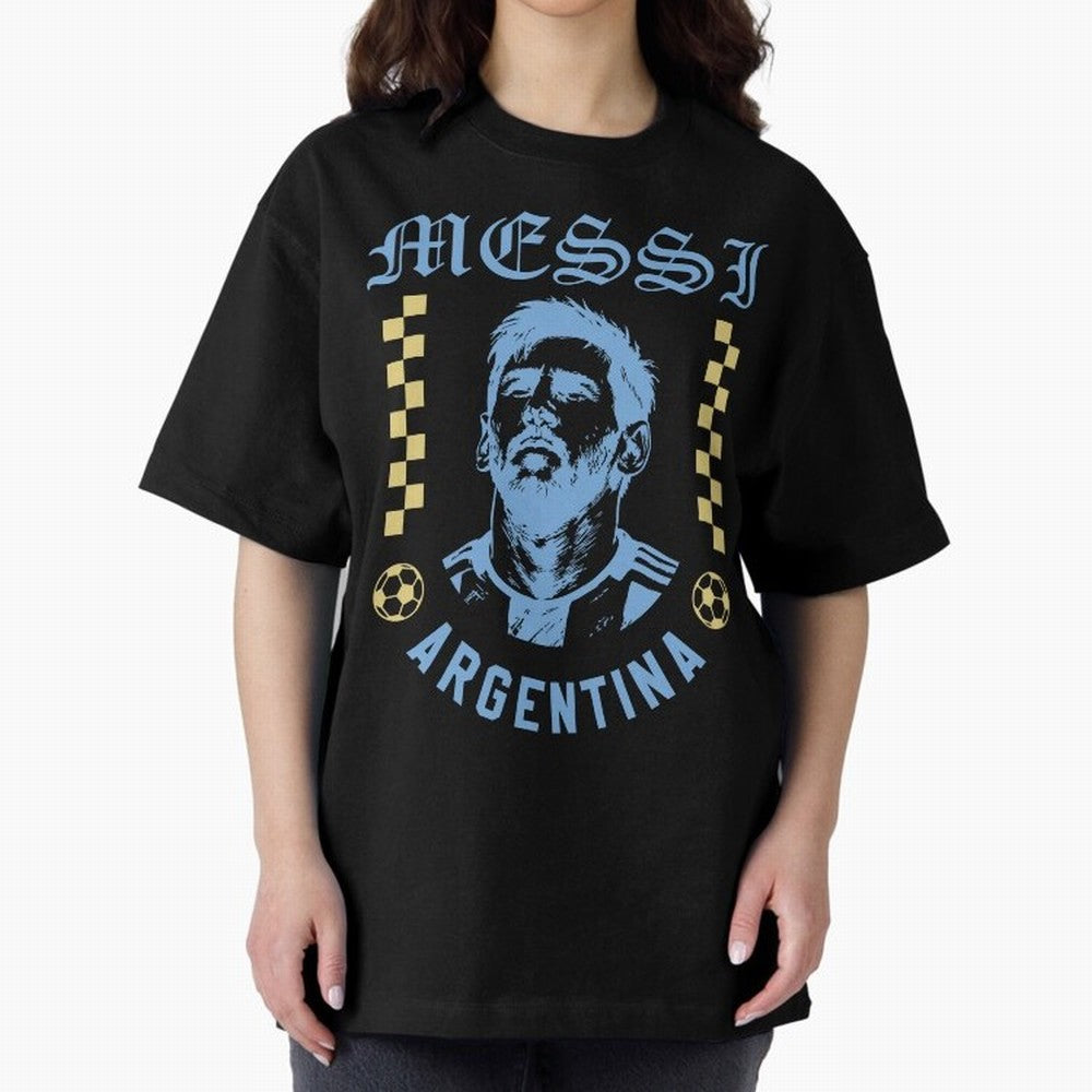 Messi Argentina Vintage Football Design World Cup Fan Art Classic T-Shirt Experience the Global Stage of FIFA World Cup 2026 for Fans of Messi and Cristiano Ronaldo and France, Bringing Supporter Pride, Iconic Celebrations, Legendary Names and