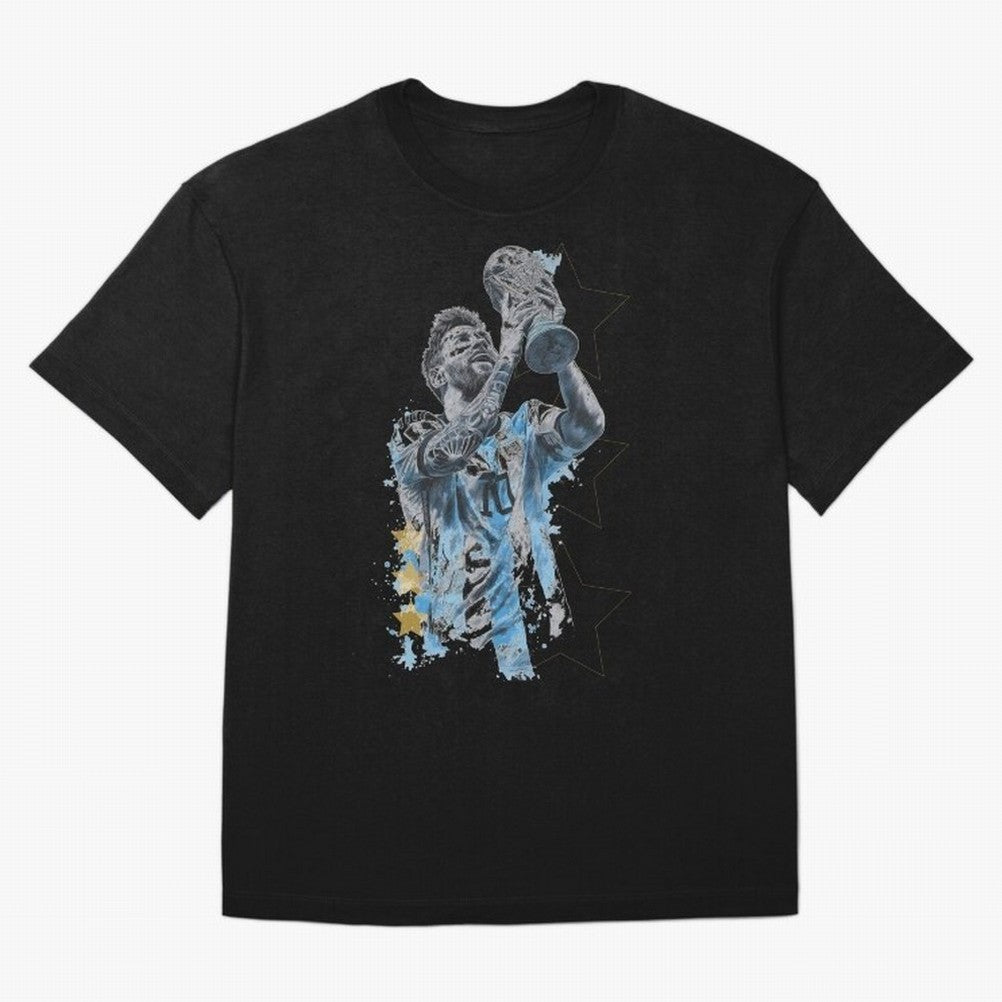 Messi with the World Cup Classic T-Shirt Bring a Vintage Feel to Match Day Hype around FIFA World Cup 2026, CR7, Germany, Worldwide Fan Energy, Dramatic Goals, Stadium Lights and Championship Celebrations; Made for Die Hard Supporters, Soccer