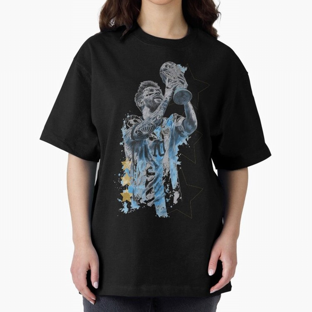 Messi with the World Cup Classic T-Shirt Bring a Vintage Feel to Match Day Hype around FIFA World Cup 2026, CR7, Germany, Worldwide Fan Energy, Dramatic Goals, Stadium Lights and Championship Celebrations; Made for Die Hard Supporters, Soccer