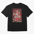 Football Players -TH2 Sport 1006hopeeeentoday Oversized T-Shirt Live for the Drama of FIFA World Cup 2026 Filled with CR7 and Messi, France Energy, Sports Nostalgia, International Competition, Famous Players and Unforgettable Victories; Ideal for