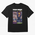 Visca Bar?a Legends Poster | Messi 10 FC Barcelona Art Oversized T-Shirt Support Match Day Hype around FIFA World Cup 2026 Group Stage, Cristiano Ronaldo, Argentina, France and Brazil, Game Day Rituals, Football Legends, Country Pride and the Road