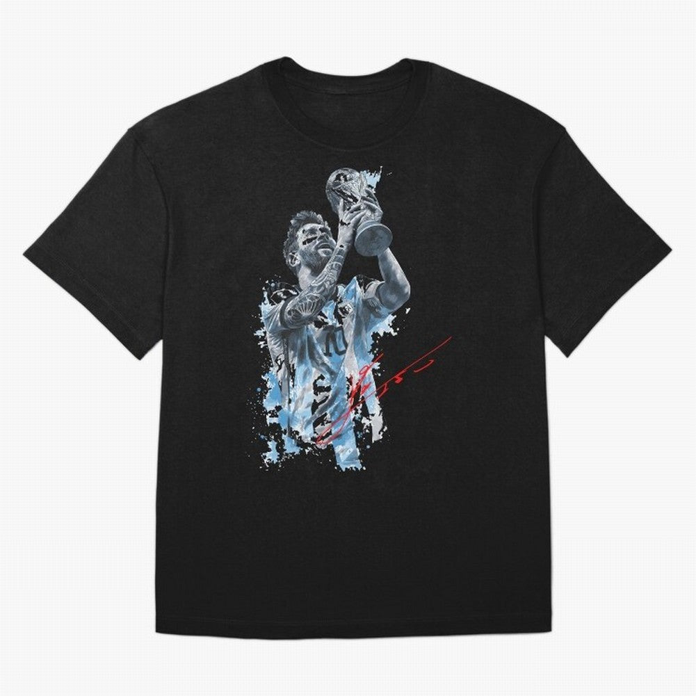 Leo Messi design Essential T-Shirt Show Support during Match Day Hype around FIFA World Cup 2026 USA Canada Mexico, Cristiano Ronaldo, Haaland and CR7, Brazil, Game Day Rituals, Football Legends, Country Pride and the Road to the Final; Great for