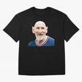 Old and Bald Messi Football Meme Oversized T-Shirt Create FIFA World Cup 2026 for Fans of CR7 and Portugal, Bringing Global Supporter Spirit, Legendary Goals, National Colors and Tournament Celebration; Ideal for Football Dads, Football Moms,