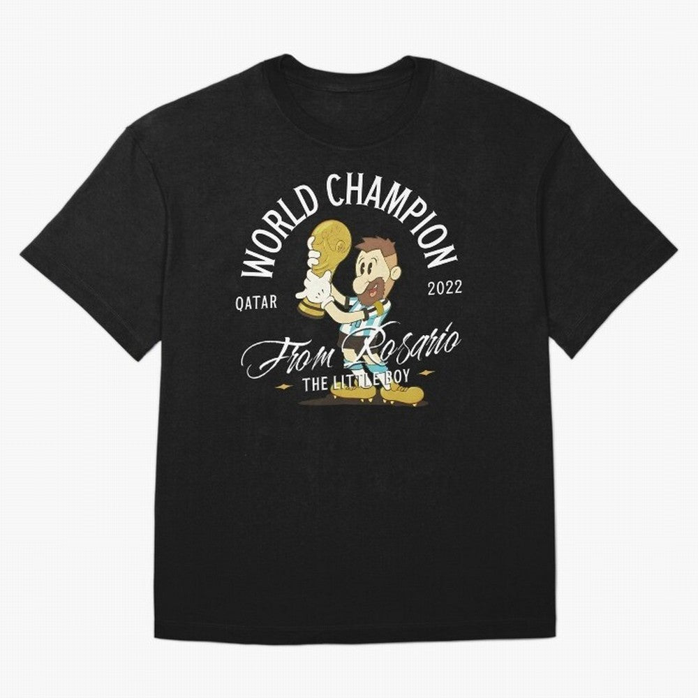 The little boy from Rosario Oversized T-Shirt Bring Retro Soccer Energy to FIFA World Cup 2026 USA Canada Mexico Spirit, Connected to Netherlands, CR7 and Messi, Championship Spirit, Famous Goals, Roaring Crowds and International Football Unity;