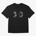 The Astral Ten ¨C Football Legend Design Oversized T-Shirt Celebrate the Next Chapter of FIFA World Cup 2026 for Fans of CR7 and Messi and Argentina, France and Brazil, Bringing Champion Mindset, Group Stage Buzz, Knockout Tension and Passionate