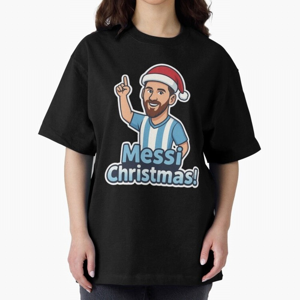 Messi Christmas! Messi Holiday cheer Essential T-Shirt Honor the Beautiful Game during FIFA World Cup 2026 USA Canada Mexico Spirit, Filled with Brazil, Portugal and Argentina, Haaland, Retro Football Energy, Iconic Rivalries, Trophy Chase Drama