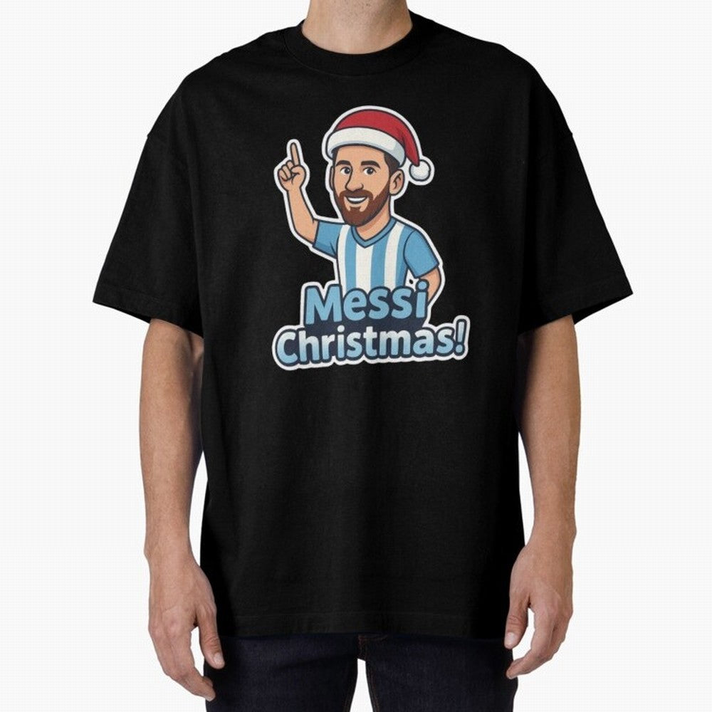 Messi Christmas! Messi Holiday cheer Essential T-Shirt Honor the Beautiful Game during FIFA World Cup 2026 USA Canada Mexico Spirit, Filled with Brazil, Portugal and Argentina, Haaland, Retro Football Energy, Iconic Rivalries, Trophy Chase Drama