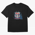 FCB Minimalist - Football Fan Design Oversized T-Shirt Make Your Look Match the FIFA World Cup 2026 USA Canada Mexico Journey through CR7 and Messi Highlights, Portugal, Spain and Germany Pride, Football Festival Excitement, Trophy Ambitions,