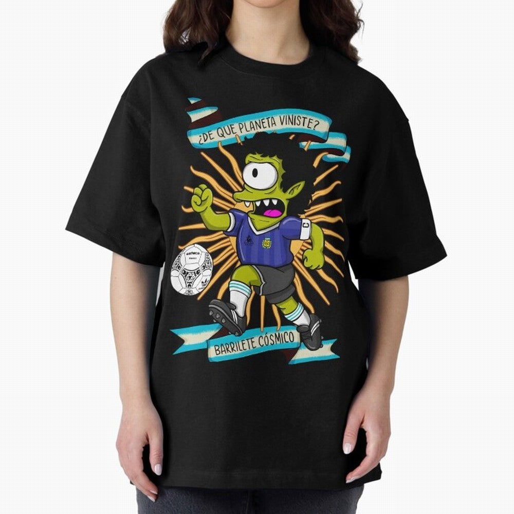WHAT PLANET DID YOU COME FROM? Oversized T-Shirt Bring a Champion Mindset to Match Day Hype around FIFA World Cup 2026 Group Stage, Messi, CR7 and Mbappe, Argentina and Brazil, Global Supporter Spirit, Legendary Goals, National Colors and