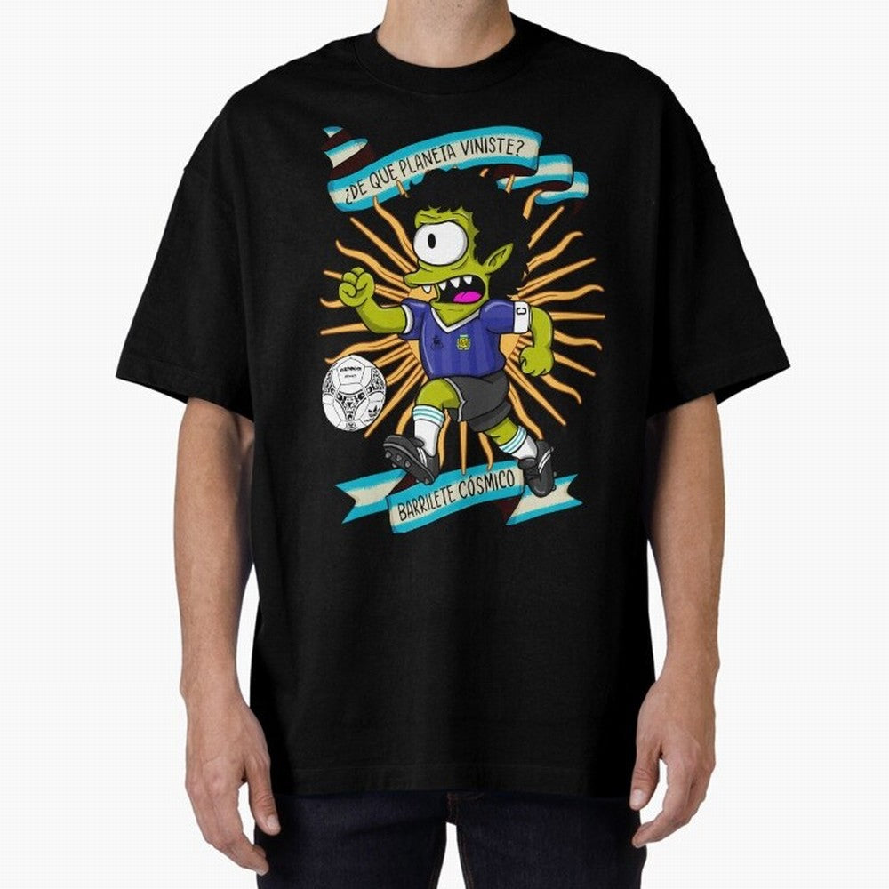 WHAT PLANET DID YOU COME FROM? Oversized T-Shirt Bring a Champion Mindset to Match Day Hype around FIFA World Cup 2026 Group Stage, Messi, CR7 and Mbappe, Argentina and Brazil, Global Supporter Spirit, Legendary Goals, National Colors and
