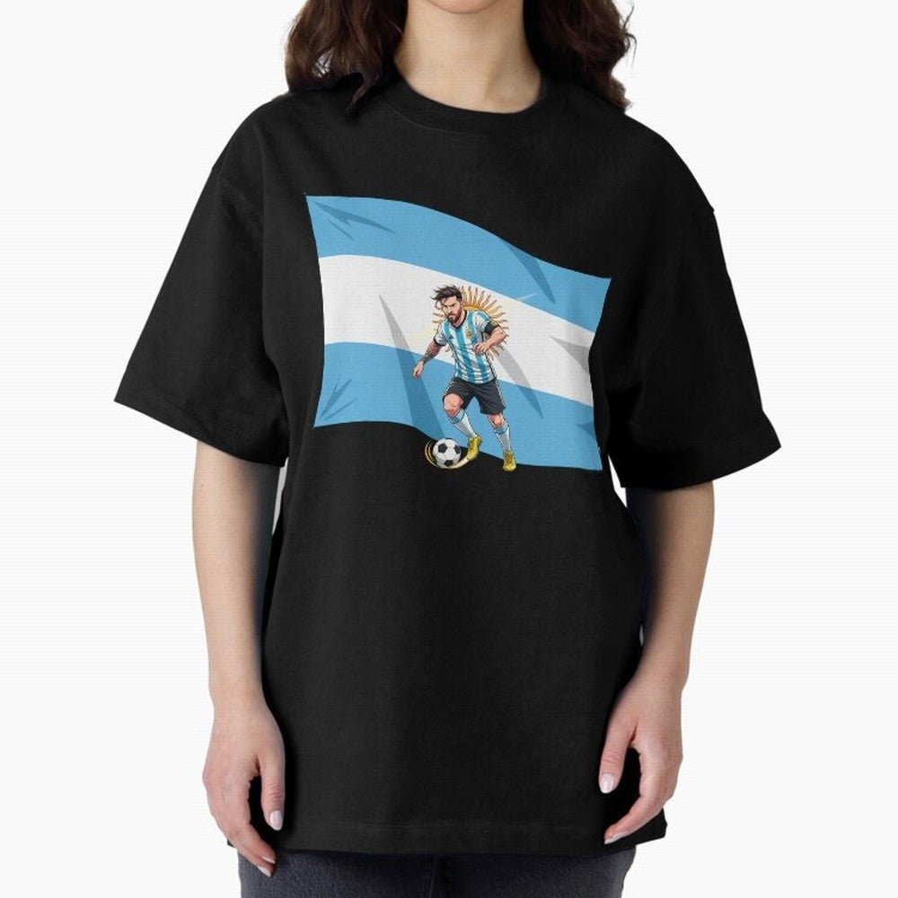 ARGENTINA-MESSI Classic T-Shirt Live the Energy of FIFA World Cup 2026 Spirit, Celebrating Brazil, Portugal and Argentina, Neymar, Global Supporter Spirit, Legendary Goals, National Colors and Tournament Celebration; Made for Die Hard Supporters,