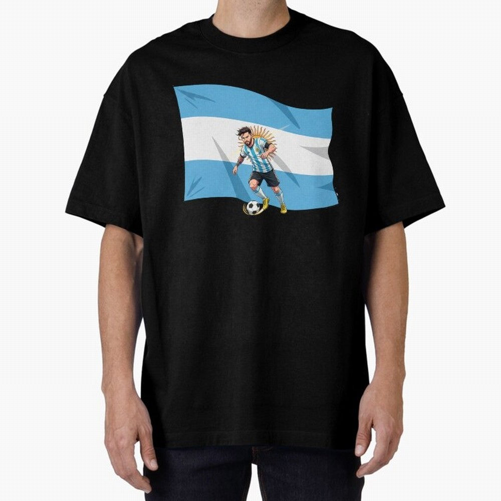 ARGENTINA-MESSI Classic T-Shirt Live the Energy of FIFA World Cup 2026 Spirit, Celebrating Brazil, Portugal and Argentina, Neymar, Global Supporter Spirit, Legendary Goals, National Colors and Tournament Celebration; Made for Die Hard Supporters,