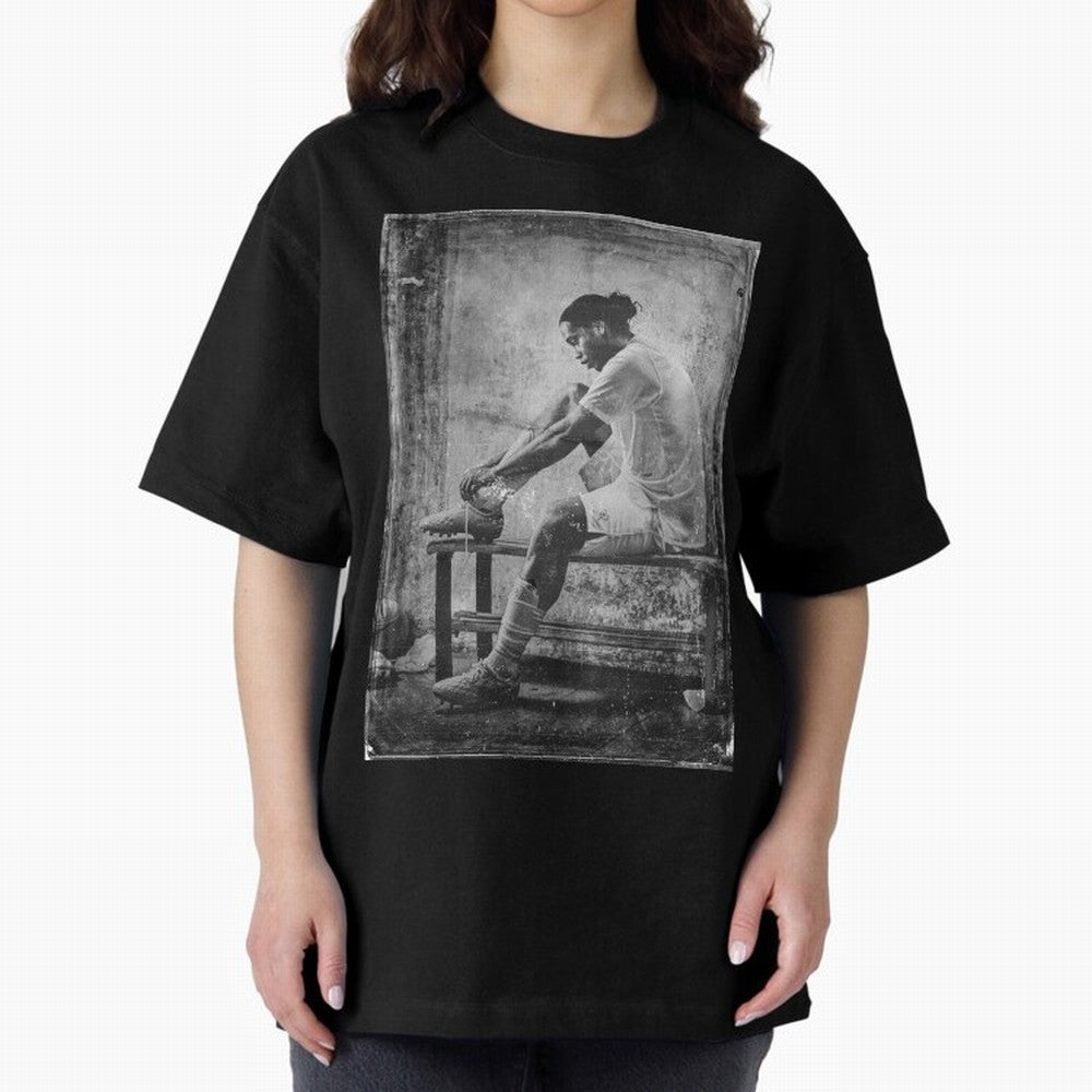 Ronaldinho Vintage Classic T-Shirt Make Memories around the FIFA World Cup 2026 Group Stage Journey through Messi, Neymar and Mbappe Highlights, England Pride, Stadium Chants, National Pride, Trophy Dreams and Unforgettable Football Memories; Great