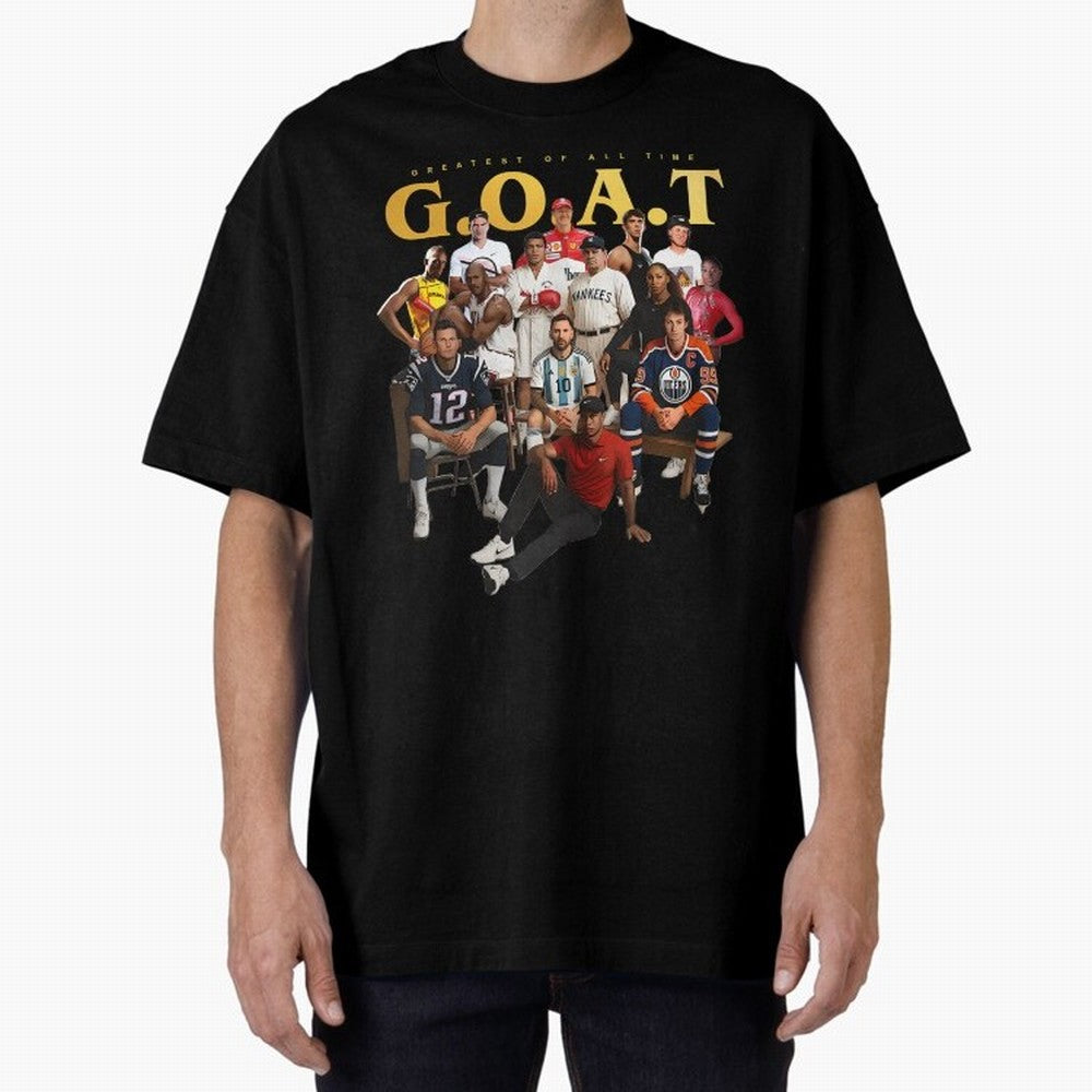 GOAT of all Sports Essential T-Shirt Celebrate the Next Chapter of Global Football Passion for FIFA World Cup 2026, with CR7, Germany, Stadium Memories, Football Loyalty, International Chants and Championship Tradition; Perfect for Supporters Who