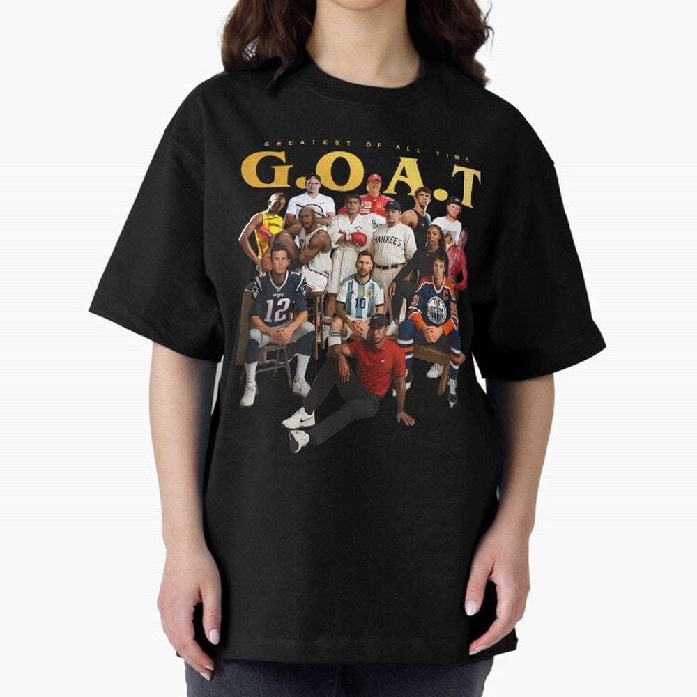GOAT of all Sports Essential T-Shirt Celebrate the Next Chapter of Global Football Passion for FIFA World Cup 2026, with CR7, Germany, Stadium Memories, Football Loyalty, International Chants and Championship Tradition; Perfect for Supporters Who