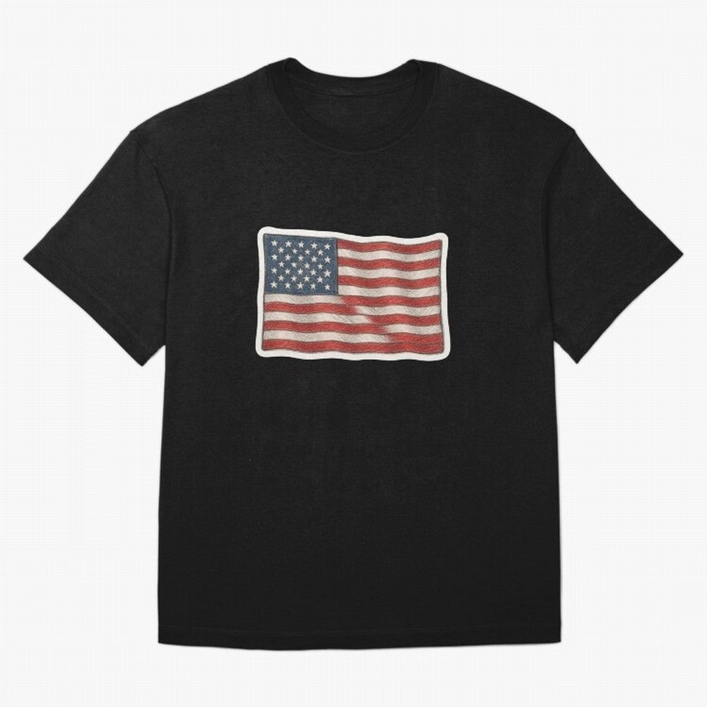 United States Flag USA Patriotic Stars and Stripes Art Classic T-Shirt Live the Energy of Match Day Hype around FIFA World Cup 2026 USA Canada Mexico, Messi, CR7 and Mbappe, Spain and Netherlands, Fan Favorite Moments, National Team Passion, Big