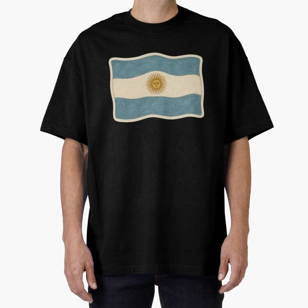 Argentina Flag Classic Sun of May National Design Classic T-Shirt Join the Global Buzz around Match Day Hype around FIFA World Cup 2026, CR7 and Messi, England, France and Netherlands, Championship Spirit, Famous Goals, Roaring Crowds and