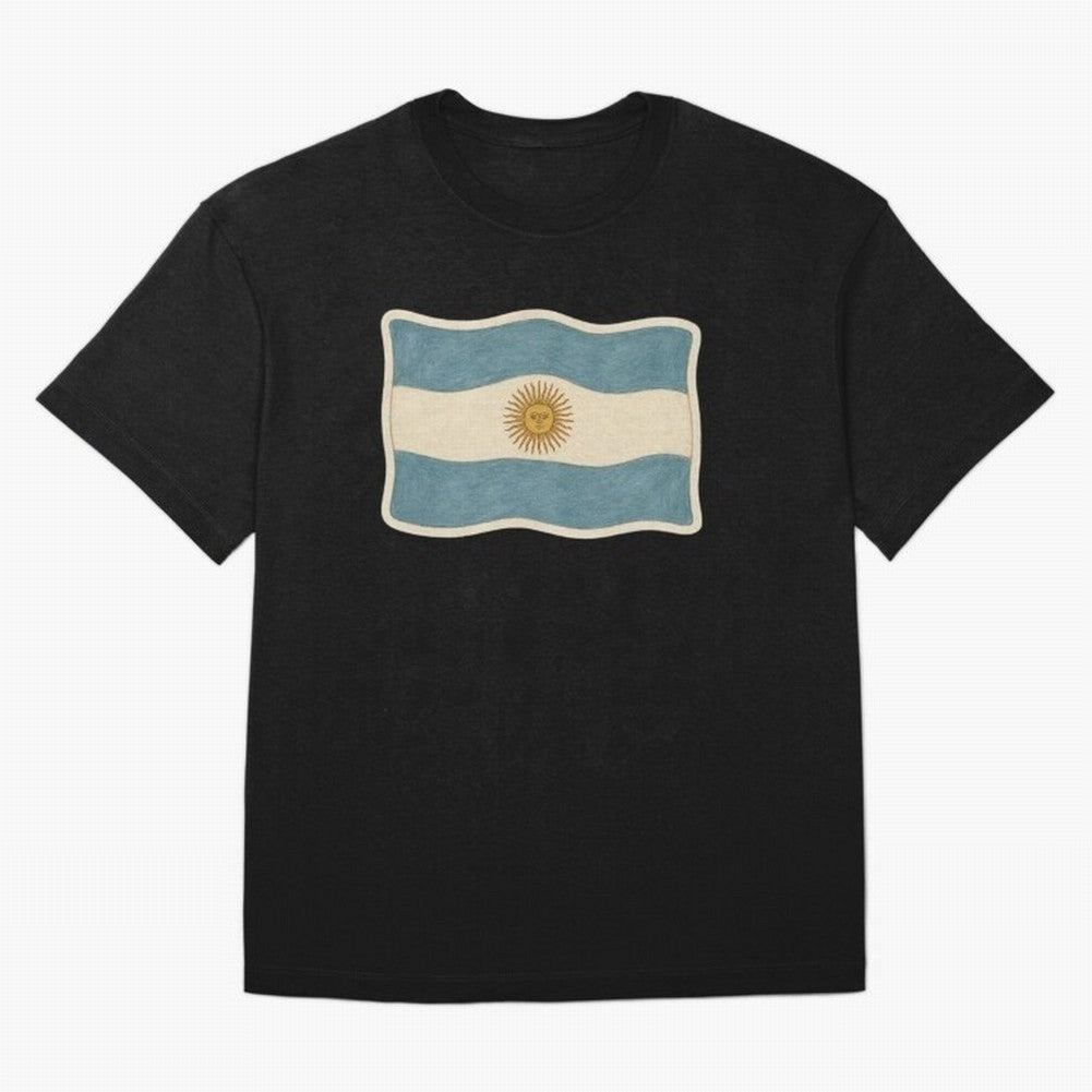 Argentina Flag Classic Sun of May National Design Classic T-Shirt Join the Global Buzz around Match Day Hype around FIFA World Cup 2026, CR7 and Messi, England, France and Netherlands, Championship Spirit, Famous Goals, Roaring Crowds and