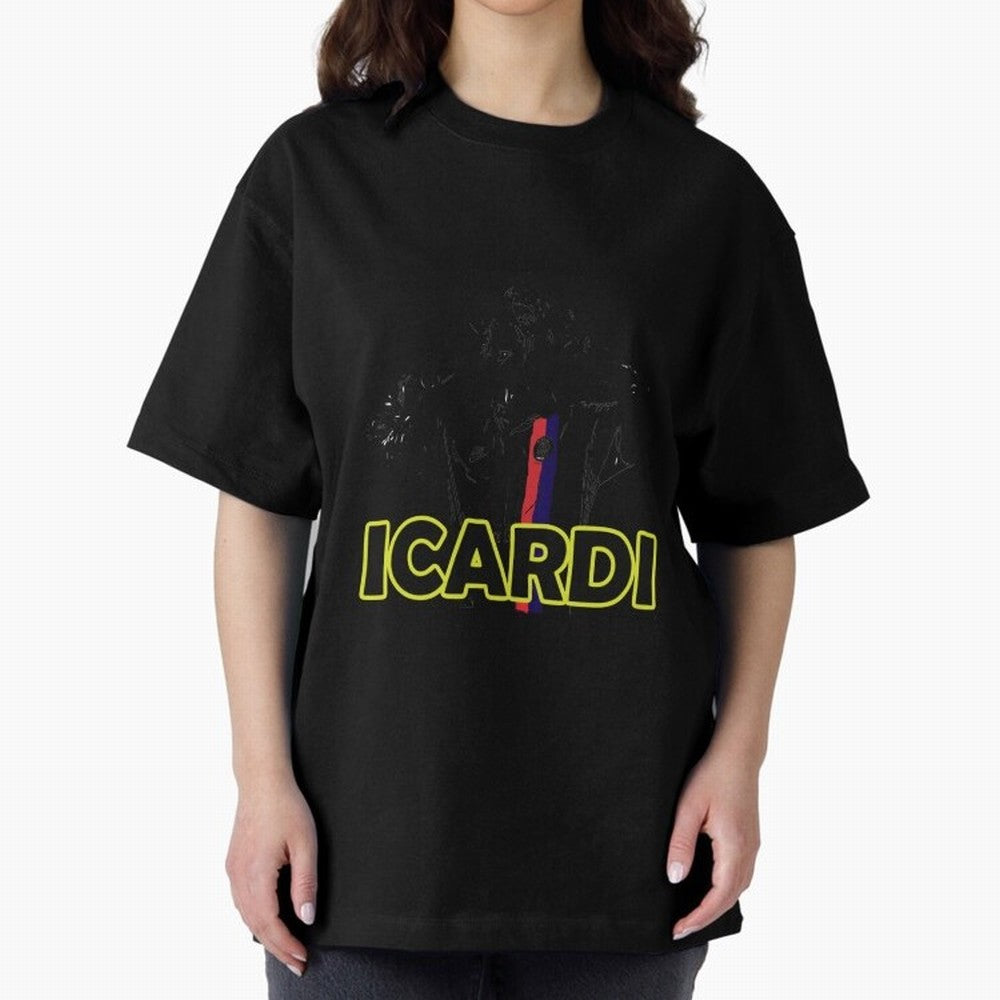 Icardi Essential T-Shirt Honor the Football Icons of FIFA World Cup 2026 Group Stage Centered on Neymar, Haaland and Cristiano Ronaldo, Portugal Energy, Champion Mindset, Group Stage Buzz, Knockout Tension and Passionate Fan Culture; Ideal for