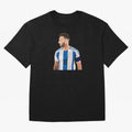 Messi em pintura digital Classic T-Shirt Remember Iconic Moments from Global Football Passion for FIFA World Cup 2026, Capturing CR7, Brazil, Portugal and Argentina, Soccer Culture, Superstar Moments, National Team Dreams and Competitive Fire;