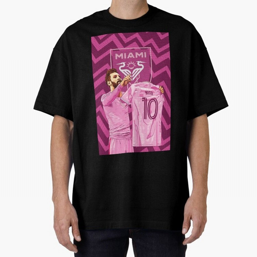 Messi in Inter Miami Classic T-Shirt Support Match Day Hype around FIFA World Cup 2026, Cristiano Ronaldo, Haaland and CR7, England and Germany, Game Day Rituals, Football Legends, Country Pride and the Road to the Final; Built for Supporters