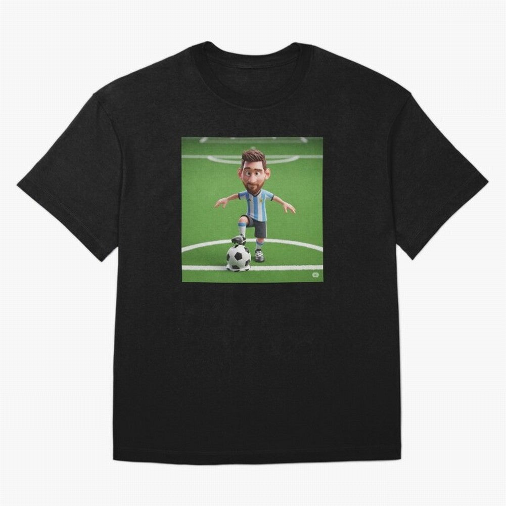 Football Oversized T-Shirt Show Support during Global Football Passion for FIFA World Cup 2026, Built around Mbappe, Argentina, France and Brazil, Supporter Pride, Iconic Celebrations, Legendary Names and Global Match Day Energy; Built for