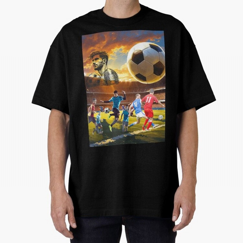 Soccer design Classic T-Shirt Join the Countdown to the FIFA World Cup 2026 Group Stage Journey through CR7 and Messi Highlights, Argentina, France and Brazil Pride, Sports Nostalgia, International Competition, Famous Players and Unforgettable