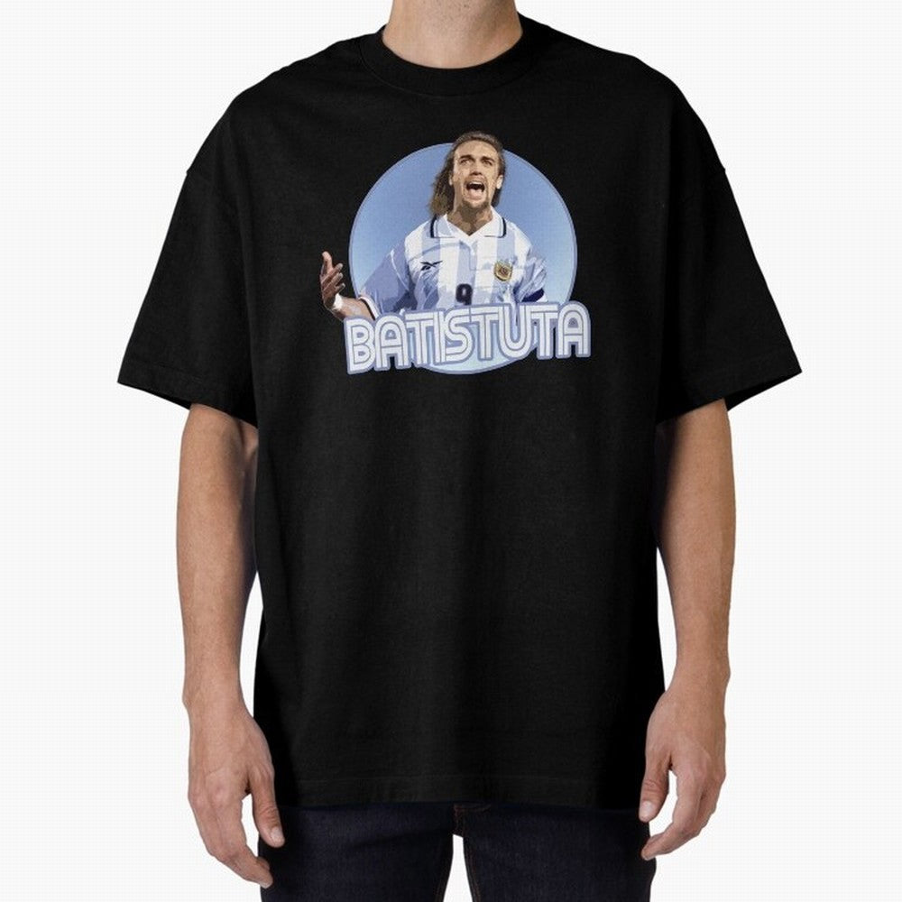 Batistuta - Classic T Shirt Classic T-Shirt Turn Football Passion into FIFA World Cup 2026 Group Stage for Fans of Messi, Neymar and Mbappe and Germany, Bringing Supporter Pride, Iconic Celebrations, Legendary Names and Global Match Day Energy;