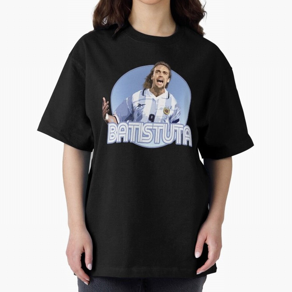 Batistuta - Classic T Shirt Classic T-Shirt Turn Football Passion into FIFA World Cup 2026 Group Stage for Fans of Messi, Neymar and Mbappe and Germany, Bringing Supporter Pride, Iconic Celebrations, Legendary Names and Global Match Day Energy;