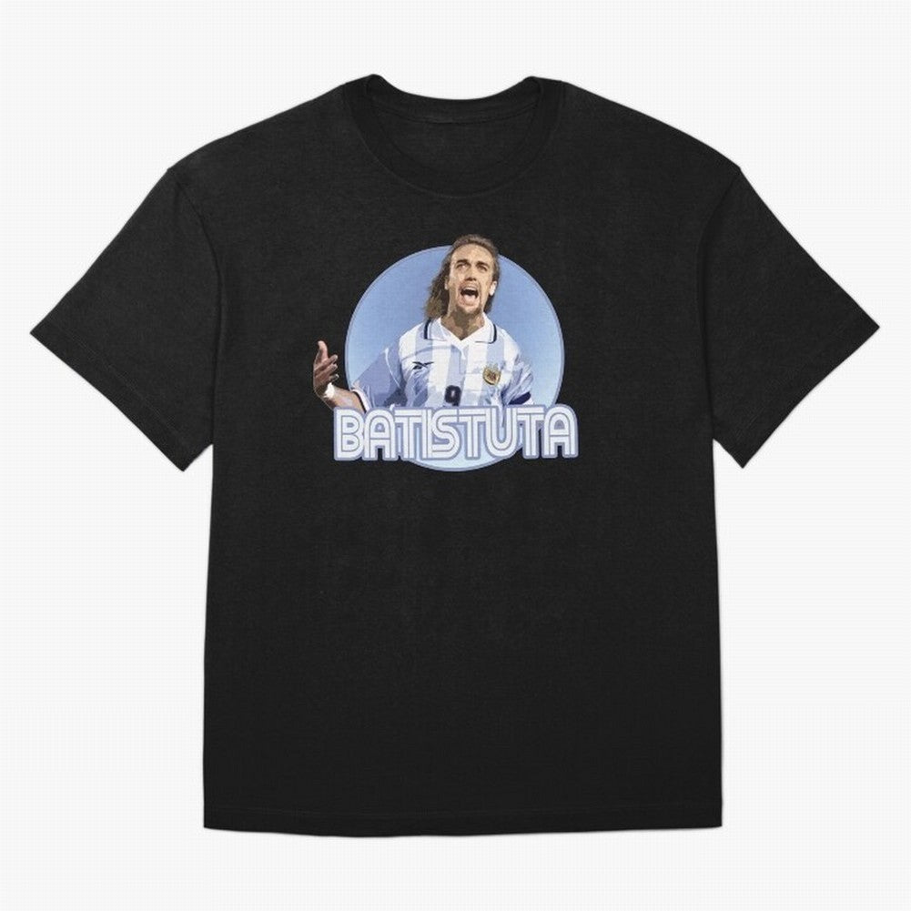 Batistuta - Classic T Shirt Classic T-Shirt Turn Football Passion into FIFA World Cup 2026 Group Stage for Fans of Messi, Neymar and Mbappe and Germany, Bringing Supporter Pride, Iconic Celebrations, Legendary Names and Global Match Day Energy;