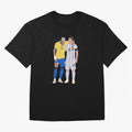 Messi and Neymar Copa America Friends Classic T-Shirt Support Your Favorite Stars during the FIFA World Cup 2026 Group Stage Journey through CR7 Highlights, France and Portugal Pride, Championship Spirit, Famous Goals, Roaring Crowds and