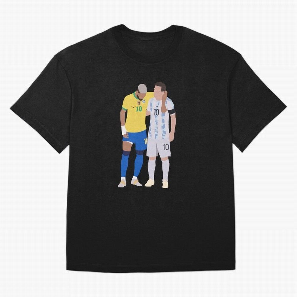 Messi and Neymar Copa America Friends Classic T-Shirt Support Your Favorite Stars during the FIFA World Cup 2026 Group Stage Journey through CR7 Highlights, France and Portugal Pride, Championship Spirit, Famous Goals, Roaring Crowds and