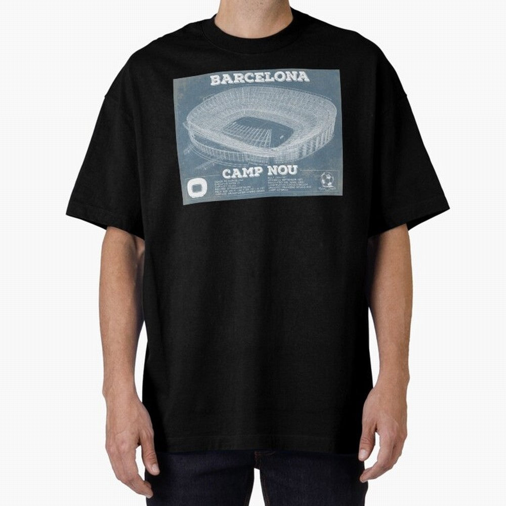Camp Nou Vintage Active Classic T-Shirt Celebrate National Team Dreams in Match Day Hype around FIFA World Cup 2026 Group Stage, Messi and Cristiano Ronaldo, England, France and Netherlands, Football History, Final Match Energy, Crowd Noise and
