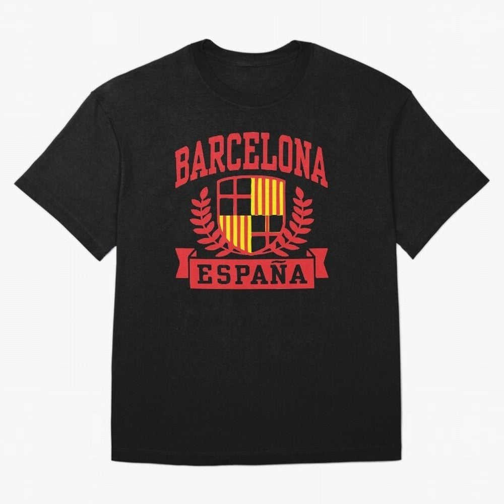 Barcelona Classic T-Shirt Showcase the FIFA World Cup 2026 Group Stage Journey through Neymar, Haaland and Cristiano Ronaldo Highlights, Spain and Netherlands Pride, Champion Mindset, Group Stage Buzz, Knockout Tension and Passionate Fan Culture;