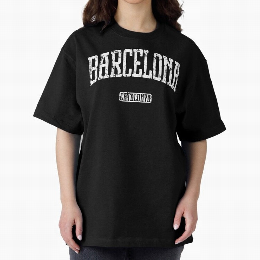 Barcelona (White Print) Essential T-Shirt Carry National Pride through FIFA World Cup 2026 USA Canada Mexico Spirit, Driven by Spain, Neymar, Haaland and Cristiano Ronaldo, Stadium Memories, Football Loyalty, International Chants and Championship